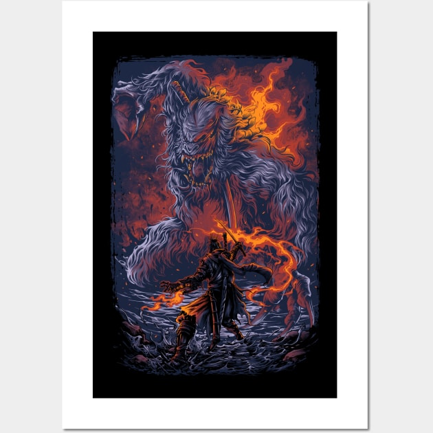 Undying Beast Wall Art by Findtees